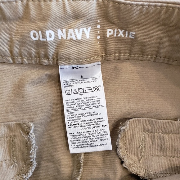 Old navy Pixie shorts - Picture 3 of 3